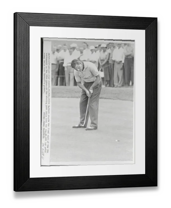 Framed Print : Portrait of Chick Harbert Framed Print : Portrait of Chick Harbert
