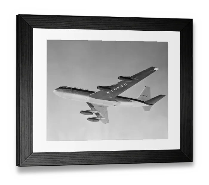 Framed Print : Boeing 707 Airplane
