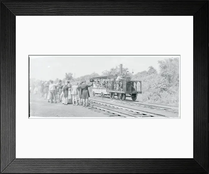 Framed Print : View of John Hancock Locomotive Framed Print : View of John Hancock Locomotive