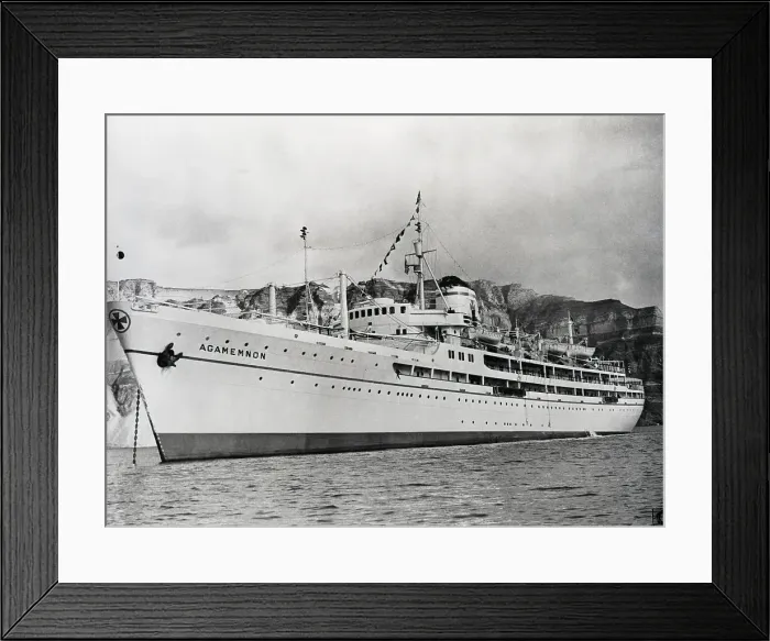 Framed Print : A Royal Cruise on the Agamemnon Framed Print : A Royal Cruise on the Agamemnon