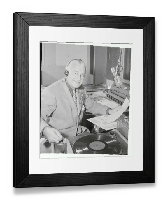Framed Print : Portrait of Arthur Fielder Framed Print : Portrait of Arthur Fielder