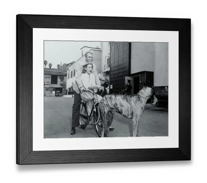 Framed Print : Grace Kelly and James Stewart Framed Print : Grace Kelly and James Stewart