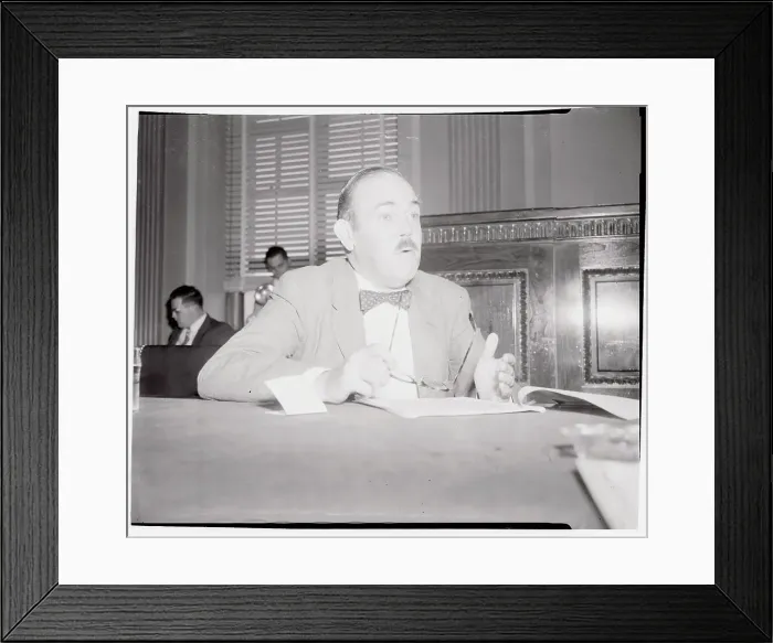 Framed Print : Portrait of Ulius Amoss Framed Print : Portrait of Ulius Amoss