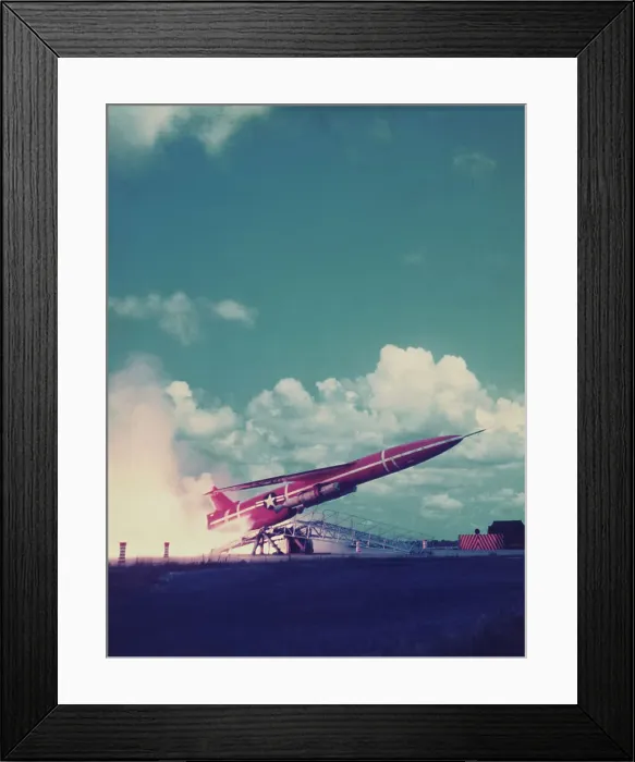 Framed Print : SM-62 Snark Being Launched from Base Framed Print : SM-62 Snark Being Launched from Base