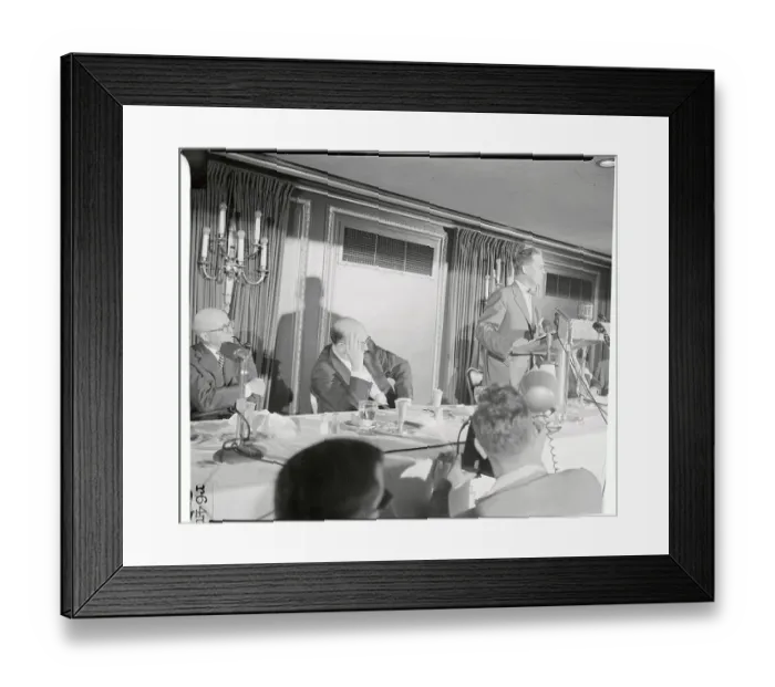 Framed Print : Indochina Truce Signing Framed Print : Indochina Truce Signing