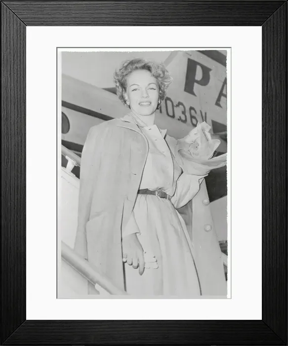 Framed Print : Portrait of Maria Riva