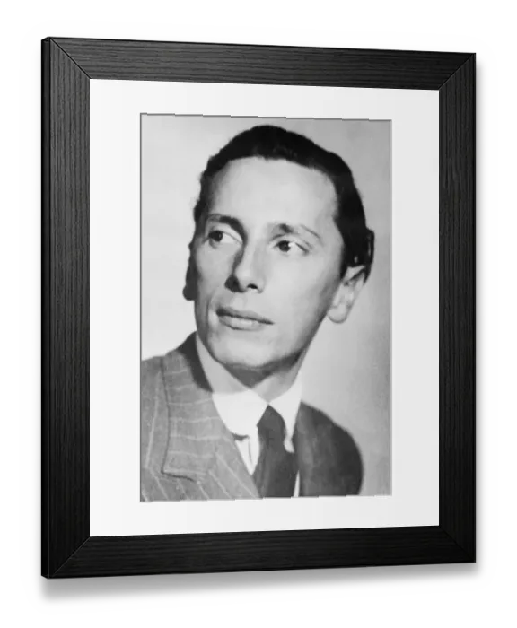 Framed Print : Portrait of Composer Andrzej Panufnik Framed Print : Portrait of Composer Andrzej Panufnik