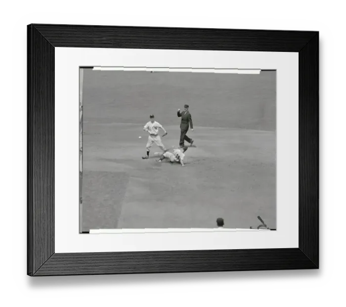 Framed Print : Baseball Action Between The Yankees and Orioles Framed Print : Baseball Action Between The Yankees and Orioles