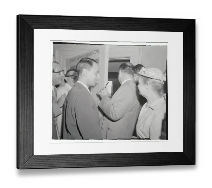 Framed Print : Joseph R. McCarthy with Attorney Framed Print : Joseph R. McCarthy with Attorney