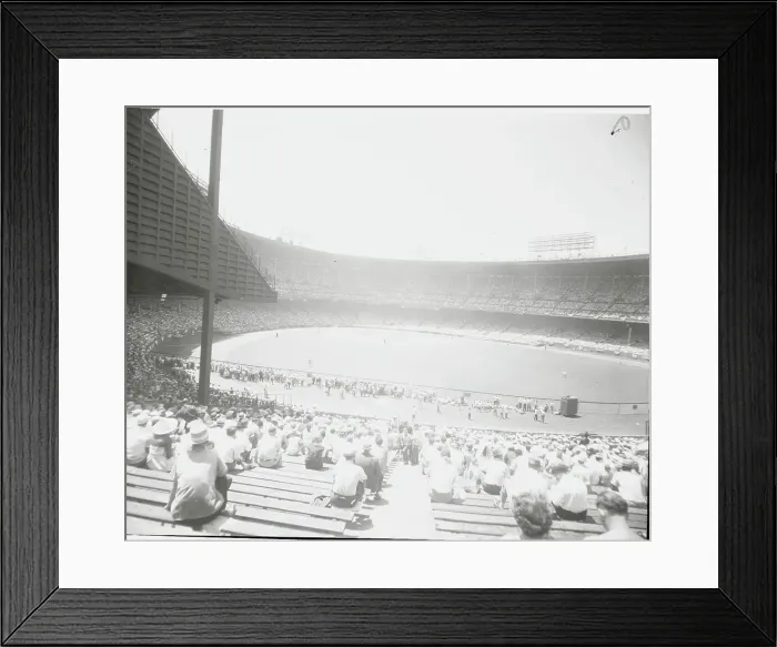Framed Print : Fans Watching All-Star Baseball Game Framed Print : Fans Watching All-Star Baseball Game