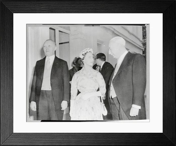 Framed Print : Princess Margaret in Germany Framed Print : Princess Margaret in Germany