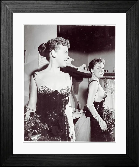 Framed Print : Actress Terry Moore Posing in Expensive Evening Gown Framed Print : Actress Terry Moore Posing in Expensive Evening Gown
