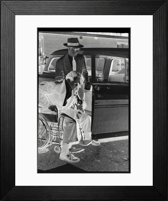 Framed Print : Leaving the Hospital Framed Print : Leaving the Hospital