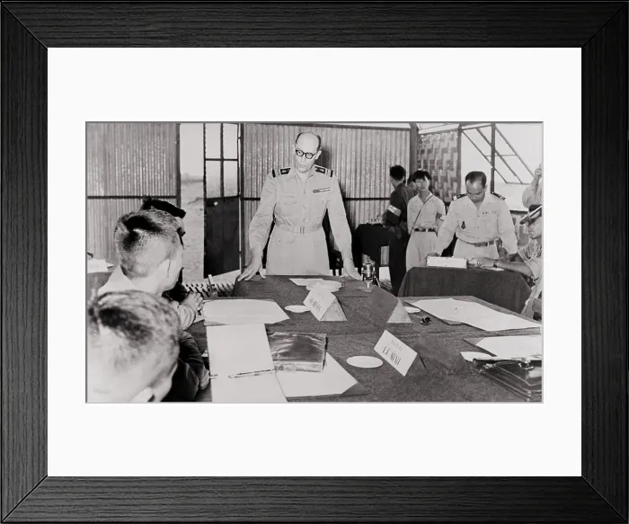 Framed Print : Indochina Truce Conference Framed Print : Indochina Truce Conference