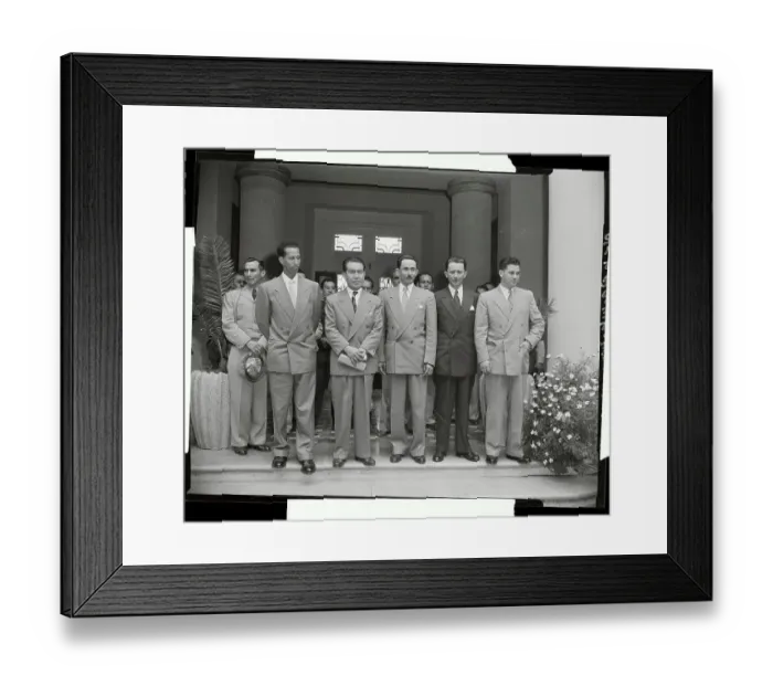 Framed Print : Members of the Junta Framed Print : Members of the Junta