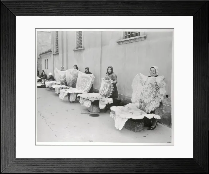Framed Print : Selling Lace Framed Print : Selling Lace