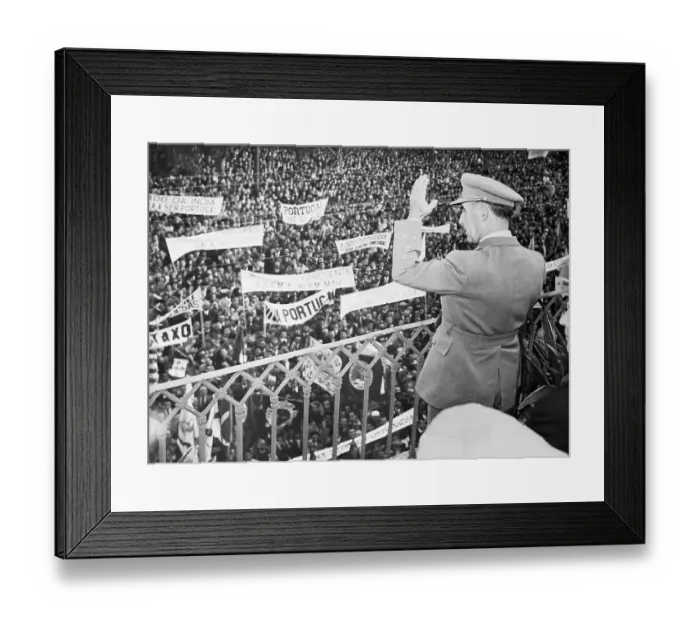 Framed Print : Portrait of Craveiro Lopes Framed Print : Portrait of Craveiro Lopes