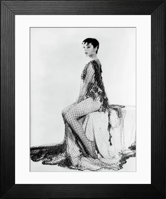 Framed Print : Audrey Hepburn in Costume from Ondine Framed Print : Audrey Hepburn in Costume from Ondine