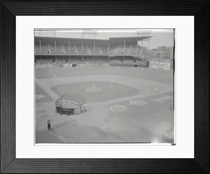 Framed Print : View of Ebbets Field Framed Print : View of Ebbets Field