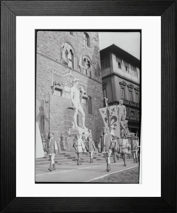 Framed Print : View of Italian Soccer Teammates Framed Print : View of Italian Soccer Teammates
