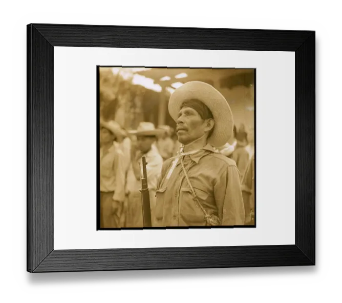 Framed Print : Liberation Army Soldier at Attention Framed Print : Liberation Army Soldier at Attention