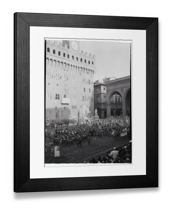 Framed Print : Soccer Scene in Italy Framed Print : Soccer Scene in Italy