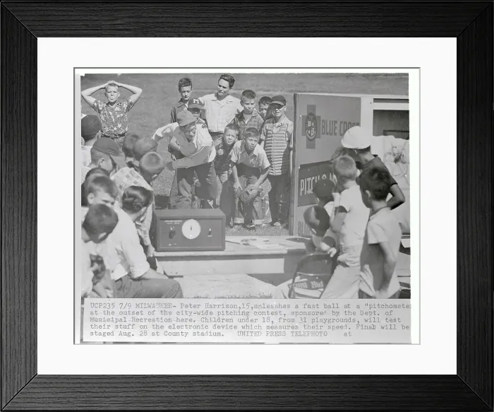 Framed Print : Youngsters Practicing Pitching Framed Print : Youngsters Practicing Pitching