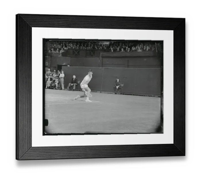 Framed Print : Australian Tennis Player Ken Rosewall Framed Print : Australian Tennis Player Ken Rosewall