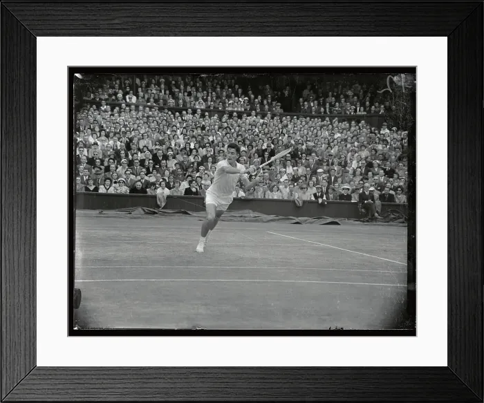 Framed Print : Australian Tennis Player Ken Rosewall Framed Print : Australian Tennis Player Ken Rosewall