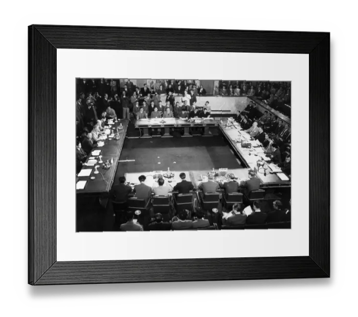 Framed Print : Geneva Peace Talk Conference Framed Print : Geneva Peace Talk Conference