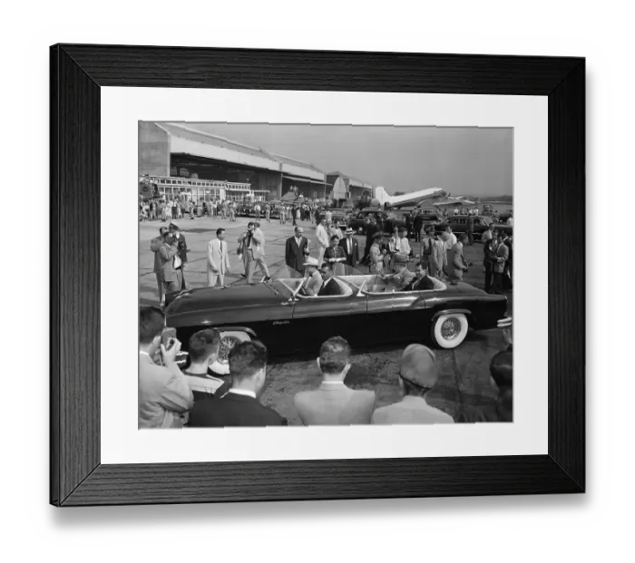 Framed Print : Winston Churchill and Vice President Nixon Framed Print : Winston Churchill and Vice President Nixon