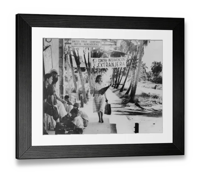 Framed Print : Guatemala Before Invasion by Anti-Communists Framed Print : Guatemala Before Invasion by Anti-Communists