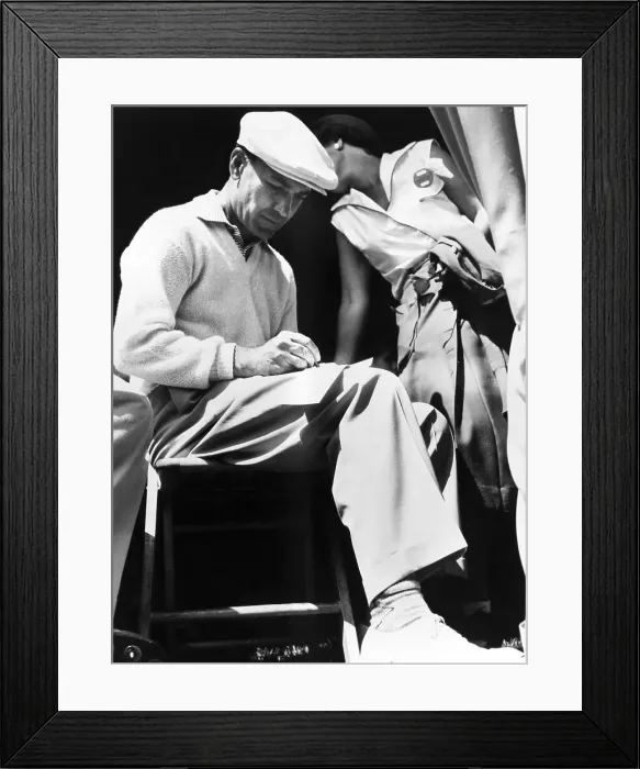 Framed Print : Ben Hogan Signing Autograph Framed Print : Ben Hogan Signing Autograph