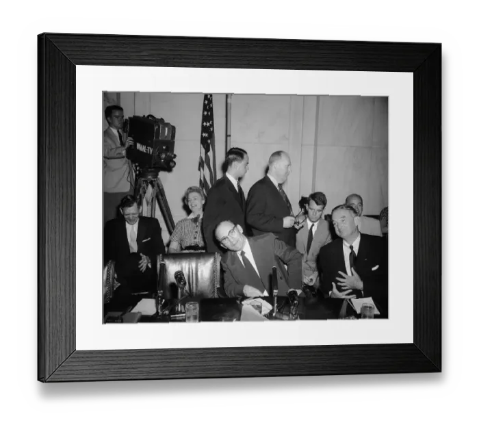 Framed Print : McCarthy Hearings Framed Print : McCarthy Hearings
