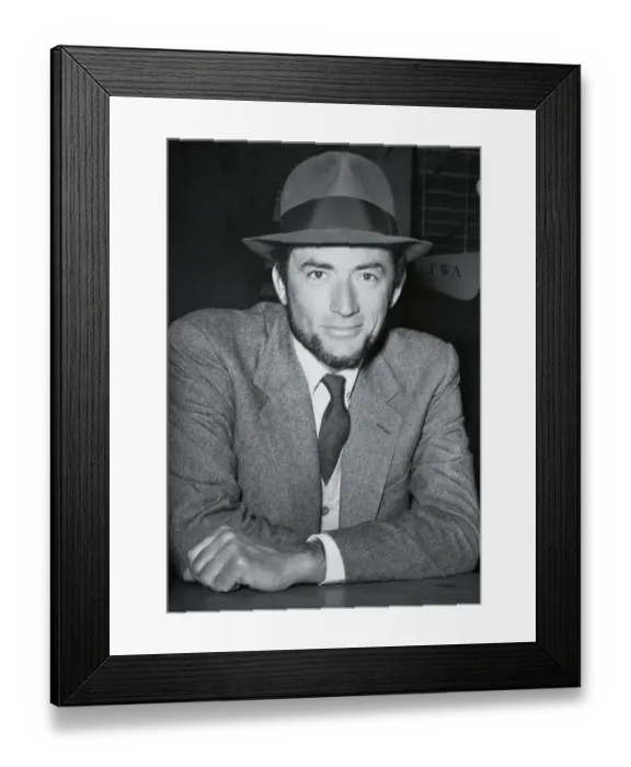 Framed Print : Gregory Peck