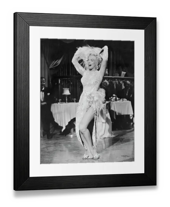 Framed Print : Marilyn Monroe in There's No Business Like Show Business Framed Print : Marilyn Monroe in There's No Business Like Show Business