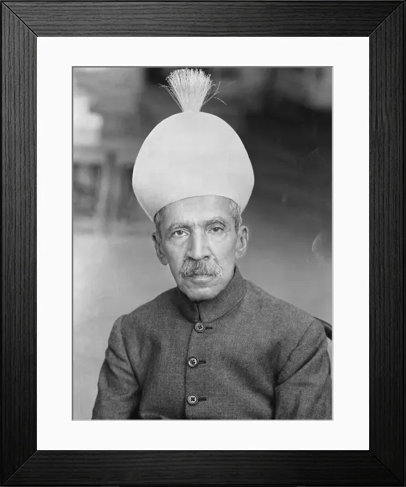 Framed Print : Portrait of Nizam of Hyderabad Framed Print : Portrait of Nizam of Hyderabad