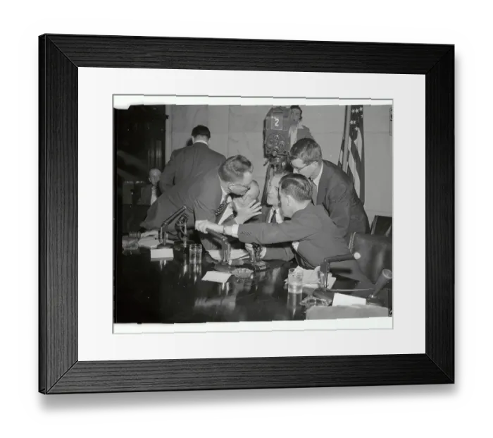 Framed Print : Senate Discussing McCarthy Subpoena Framed Print : Senate Discussing McCarthy Subpoena