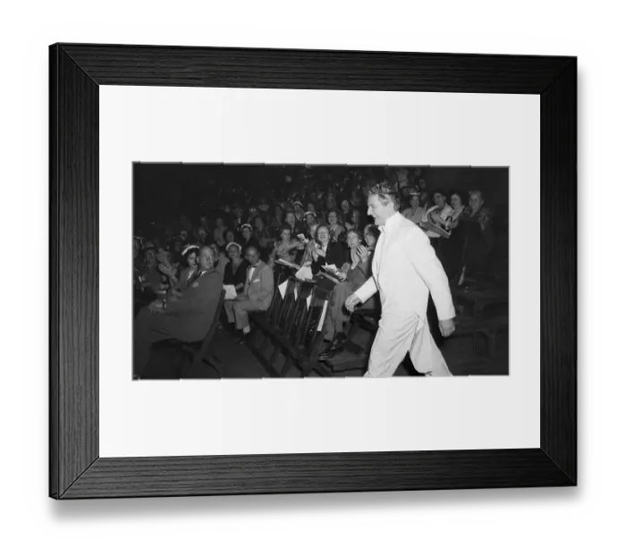 Framed Print : Liberace Makes Garden Entrance Framed Print : Liberace Makes Garden Entrance