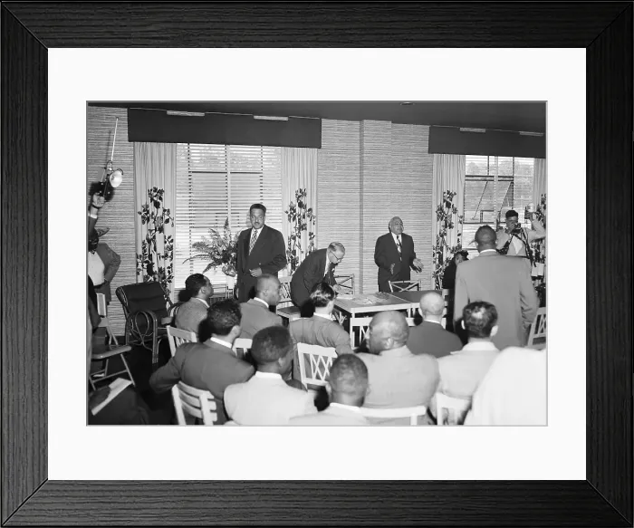 Framed Print : NAACP Strategy Session Framed Print : NAACP Strategy Session