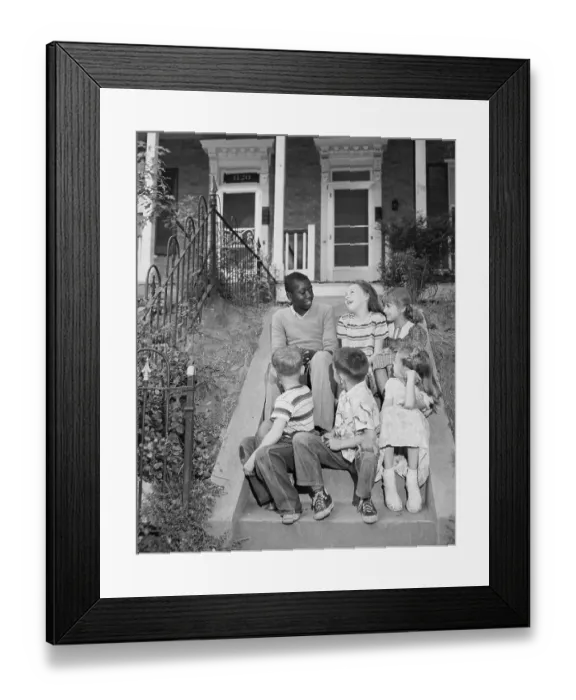 Framed Print : Spottswood Thomas Bolling, Segregation Case Figure Framed Print : Spottswood Thomas Bolling, Segregation Case Figure
