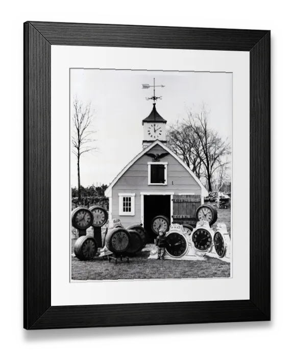 Framed Print : Array Of Clocks Framed Print : Array Of Clocks