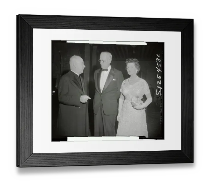 Framed Print : Cardinal Spellman and Jospeh Kennedy Framed Print : Cardinal Spellman and Jospeh Kennedy