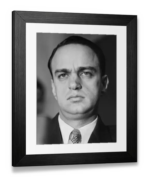 Framed Print : Portrait of Roy Cohn During Hearings Framed Print : Portrait of Roy Cohn During Hearings