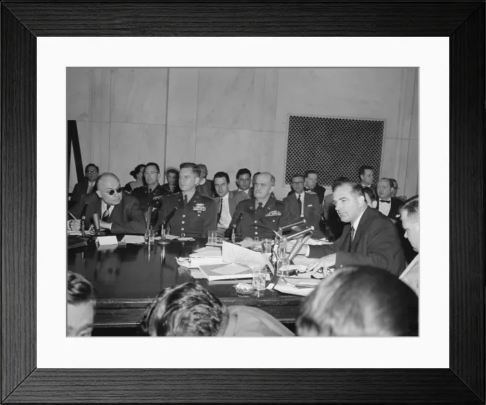 Framed Print : Senator McCarthy During Senate Investigation Framed Print : Senator McCarthy During Senate Investigation