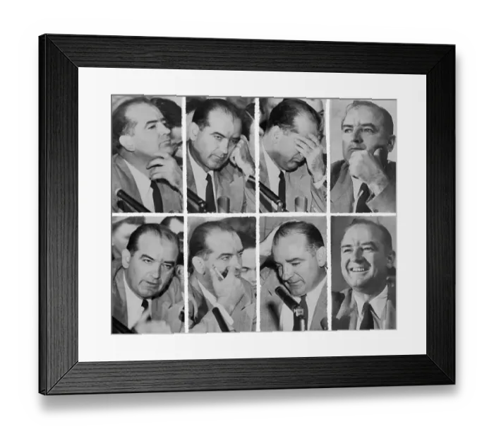 Framed Print : Body Language of Joe McCarthy Framed Print : Body Language of Joe McCarthy