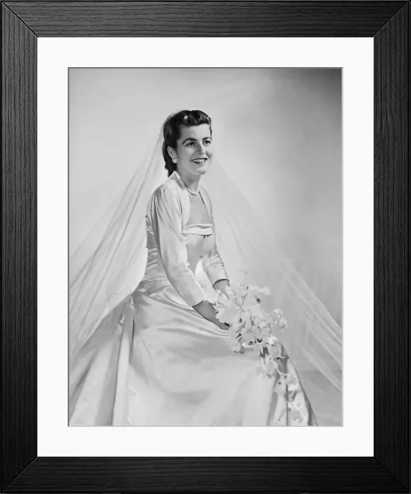 Framed Print : Portrait of Patricia Kennedy Framed Print : Portrait of Patricia Kennedy
