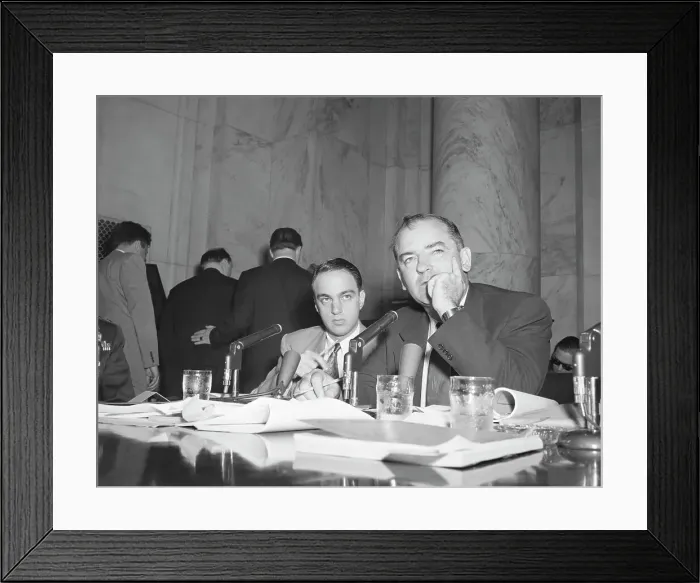 Framed Print : Joseph R. McCarthy Sitting in Court Framed Print : Joseph R. McCarthy Sitting in Court