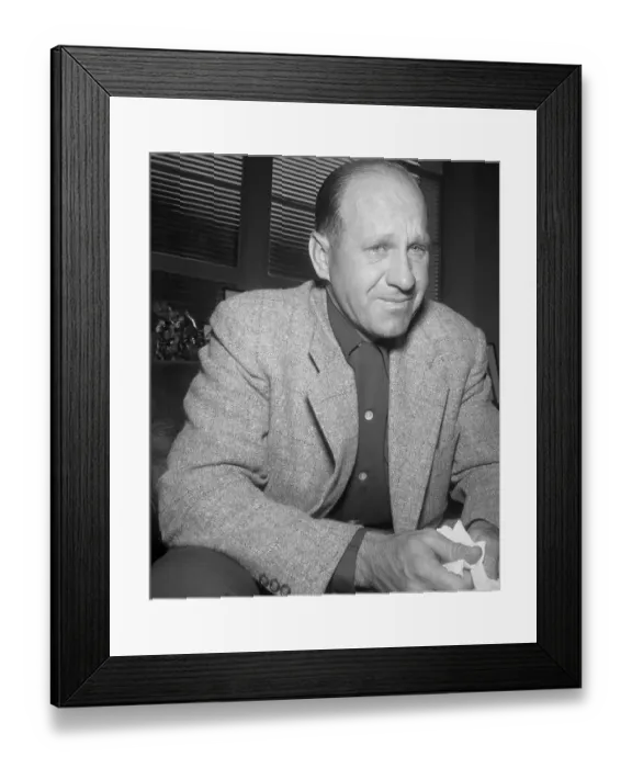 Framed Print : Enos Slaughter After Learning He Had Been Traded Framed Print : Enos Slaughter After Learning He Had Been Traded