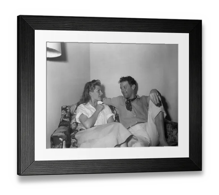 Framed Print : Portrait of Rita Hayworth and Dick Haymes Framed Print : Portrait of Rita Hayworth and Dick Haymes